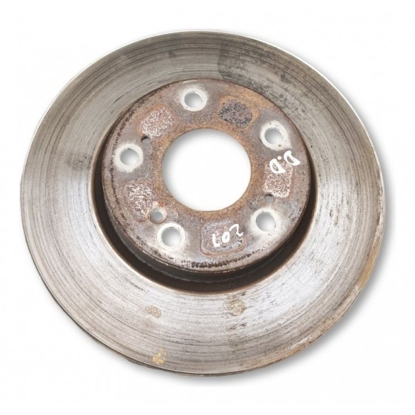 Disco Freio Dianteiro Direito Peugeot 207 2008 Á 2010 Usado