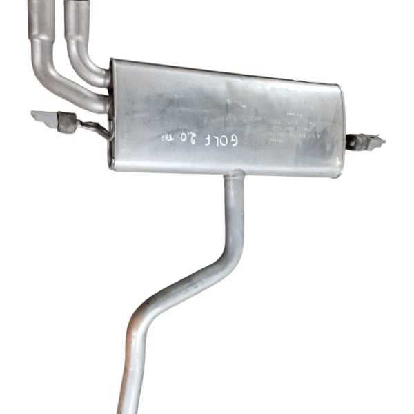 Silencioso Traseiro Escapamento Golf 2.0 Tsi 2014 2015 2016