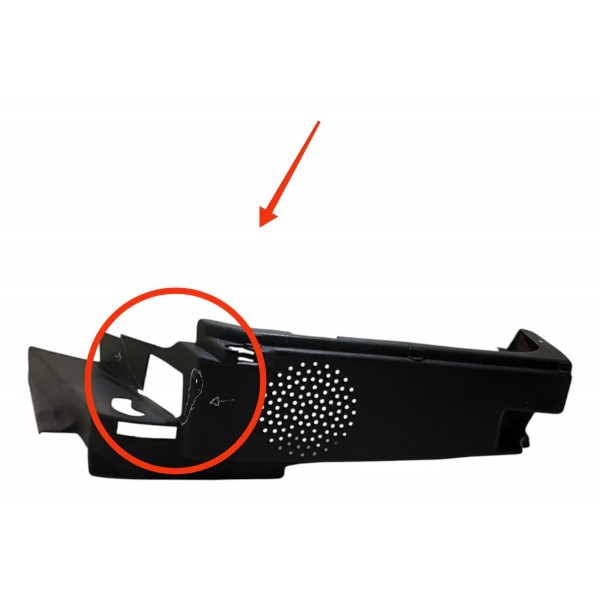 Suporte Bagagito Porta Mala Esquerdo Fiat Uno (detalhes)