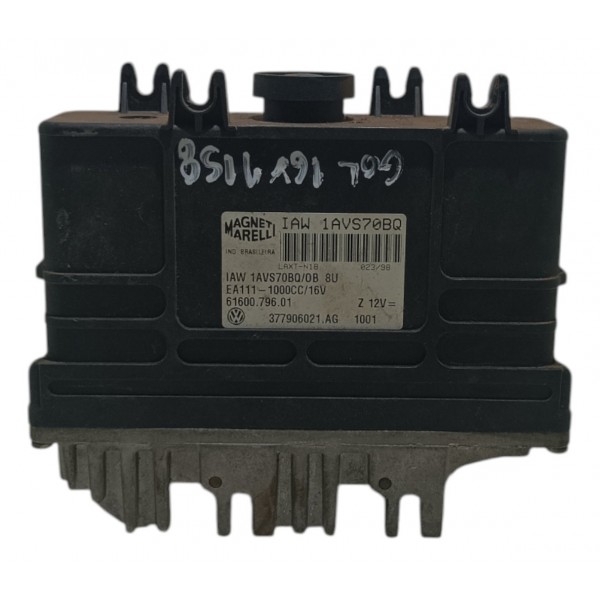 Módulo Injeção Vw Gol Parati 1.0 16v Iaw1avs70bq 377906021ag