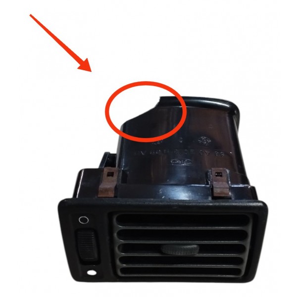 Difusor Ar Esquerdo Ford Verona Escort Original (detalhe)