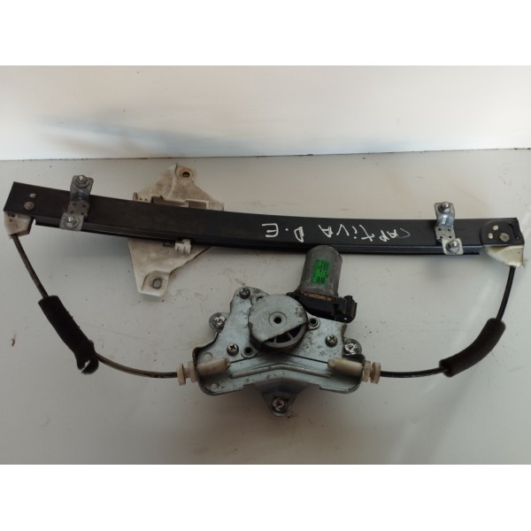 Motor Máquina Vidro Dianteiro Esquerdo Captiva 2.4 2008/2010