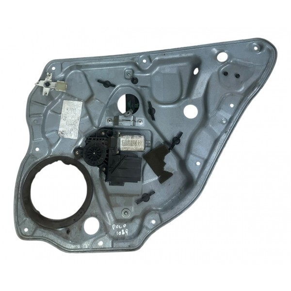 Maquina Vidro Com Motor Traseira Direita Vw Polo 2006