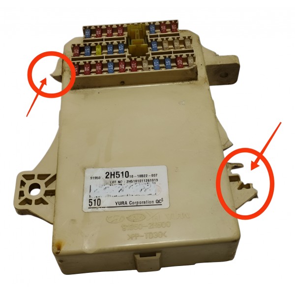 Módulo Fusíveis Kia Cerato 2010 2011 (detalhe) 919502h510