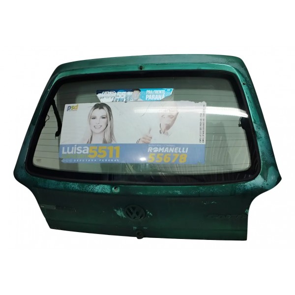 Tampa Traseira Porta Malas Volkswagen Gol G2 1996 Á 2001 Verde