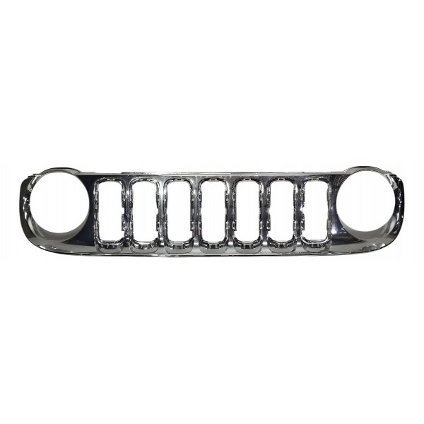 Grade Frontal Jeep Renegade Cromada 2015 2016 2017  2018 Cromado Brilhante