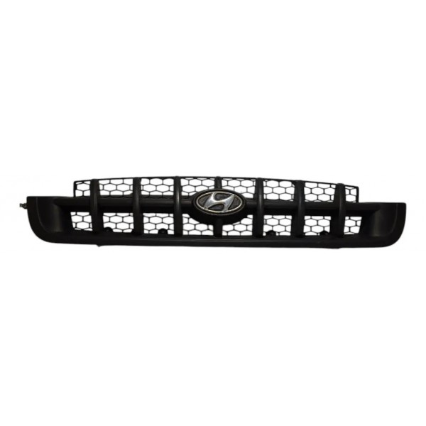 Grade Dianteira Hyundai Atos 2001 2002 2003 Preto Fosco