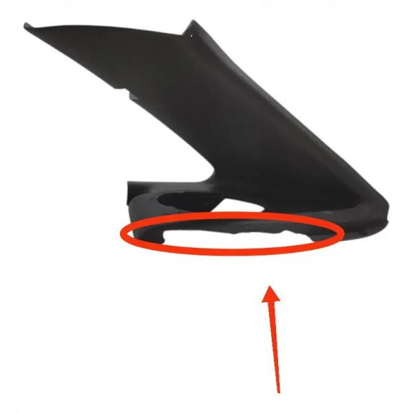 Suporte Bagagito Direito Gol 1995 1996 1997 Á 2000 Detalhe Cinza