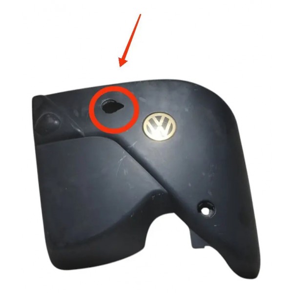 Tampa Capa Motor Gol G2 Saveiro 1995 1996 Á 2000 Detalhe Preto