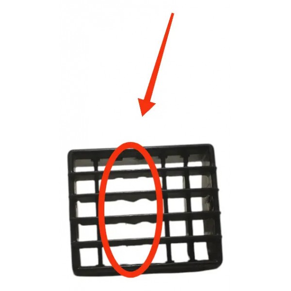 Grade Difusor Ar Esquerdo Gol G2 1995 1996 Á 2000 Detalhe