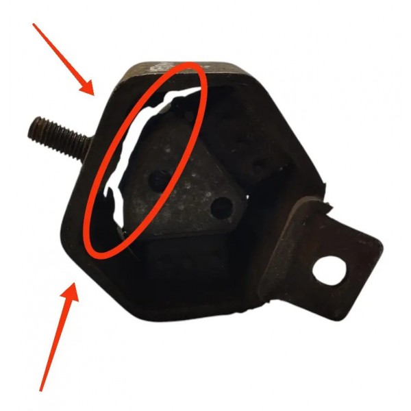 Coxim Motor Dianteiro Esquerdo Escort Verona 1989 (detalhe)