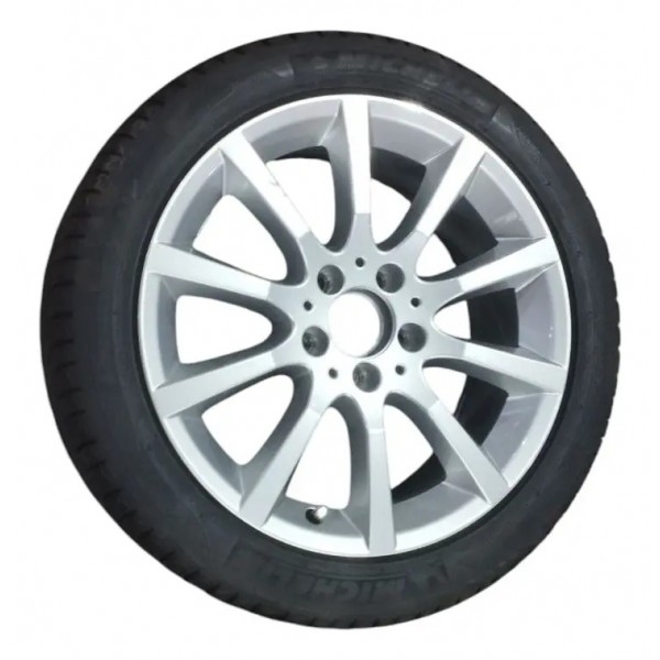 Estepe Mercedes C180 Coupe Aro 17 C/pneu Michelin 2012 2013 Prateado