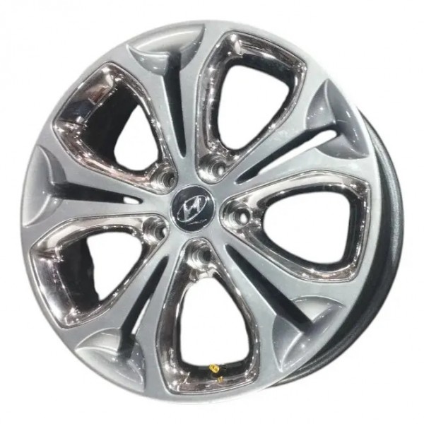 Roda Hyundai I30 Aro 17 2009 2010 2011 2012 Prateado