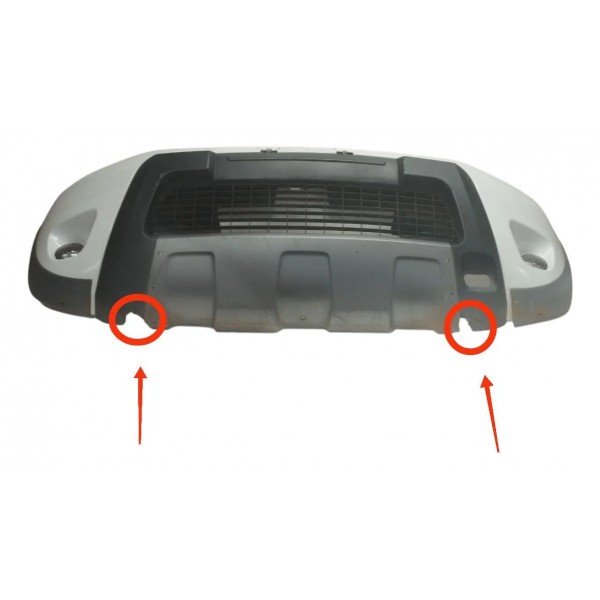 Parachoque Dianteiro Renault Duster 2013 Á 2016 (detalhe) Branco