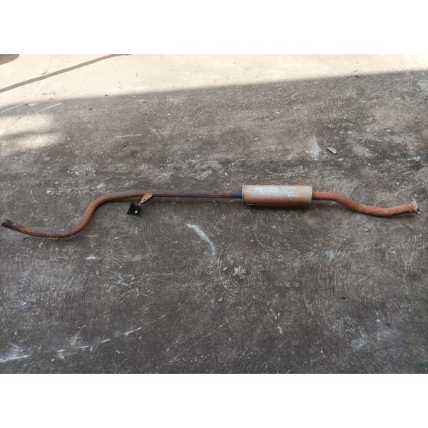 Escapamento Abafador Intermediário Aircross 2012 Á 2016