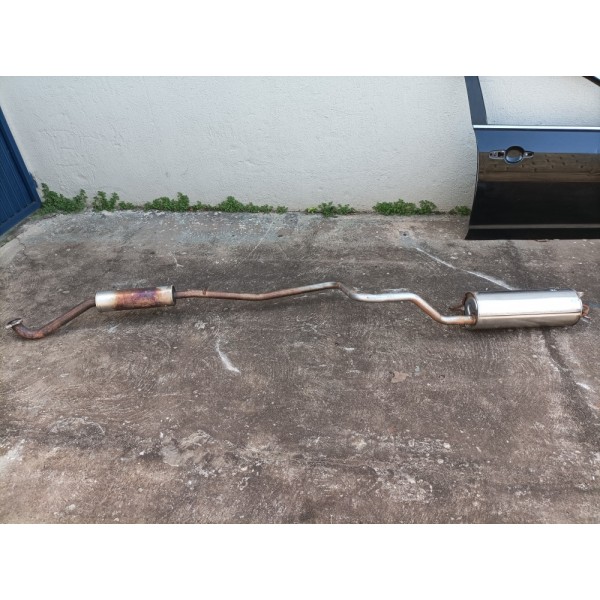 Escapamento Silencioso Traseiro Abafador Intermediário Ford