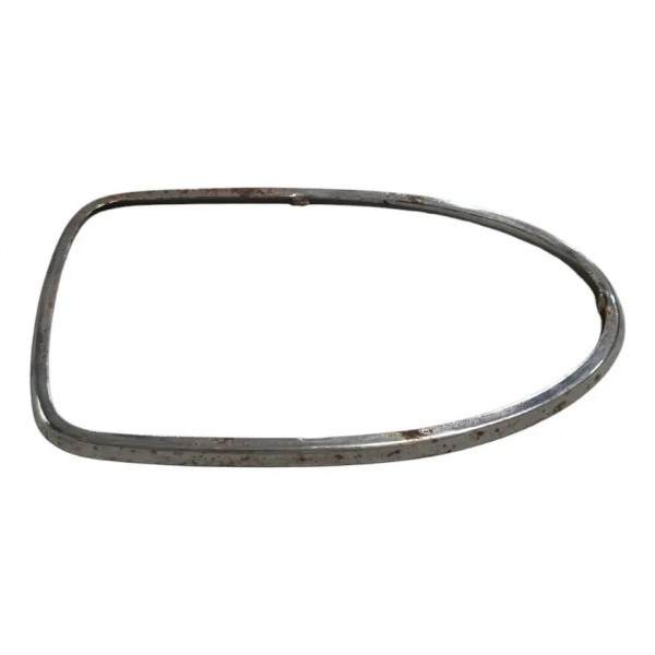 Moldura Aro Cromado Lanterna Traseira Fusca 1977