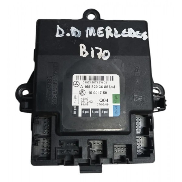 Módulo Porta Dianteira Direita Mercedes B170 B180 B200 Preto