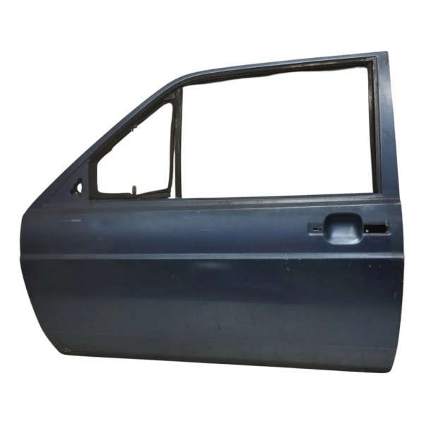 Porta Dianteiro Esquerdo Vw Gol Quadrado 1988 1992 Á 1994 Dianteira Esquerdo Azul