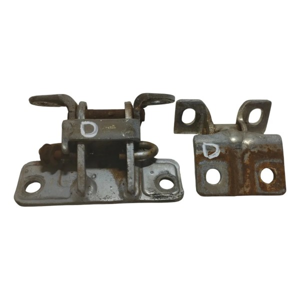 Par Dobradiça Dianteira Direita Fiat Uno 2 Portas 1985 1986