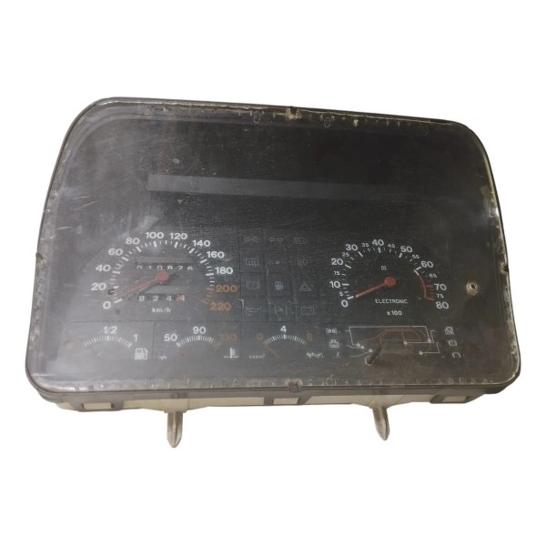 Painel Instrumento Fiat Uno 1.5 1985 1986 Á 1991(detalhe) Preto