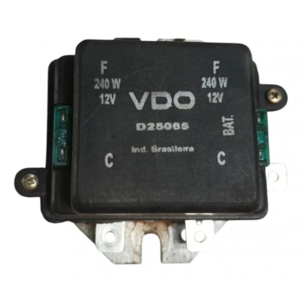 Relé Duplo Auxiliar De Faróis 500w 12v 2 Lâmpadas 100w Vdo 12v