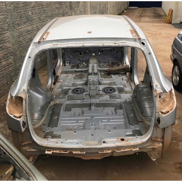 Carroceria Traseira Teto Lateral Longarina Santa Fé 10 A 12