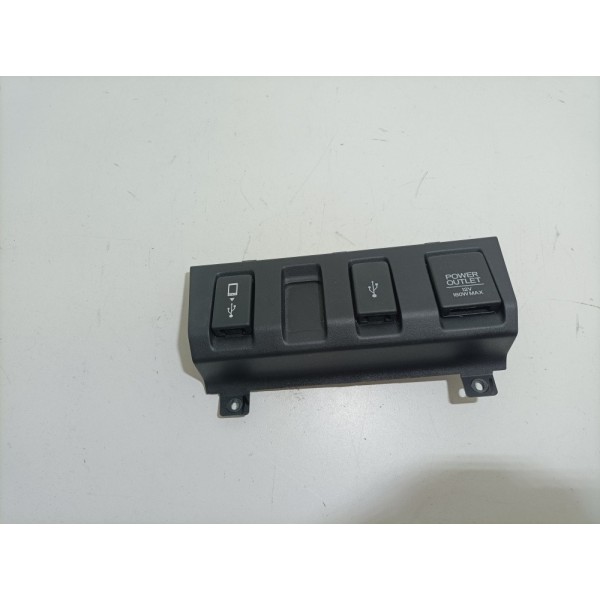 Moldura Painel Entrada Usb Honda Hrv 2018 2019 2020 83412t7t