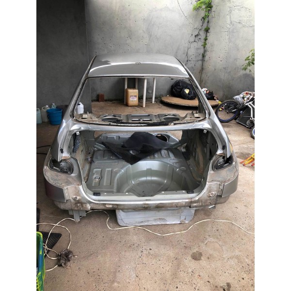 Traseira Com Teto Lateral Peugeot 207 Passion Sedan 08 A 14