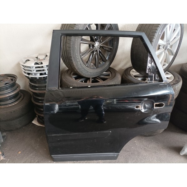 Porta Traseira/esquerda Sorento 2010 Á 2013 (preta, Lisa)