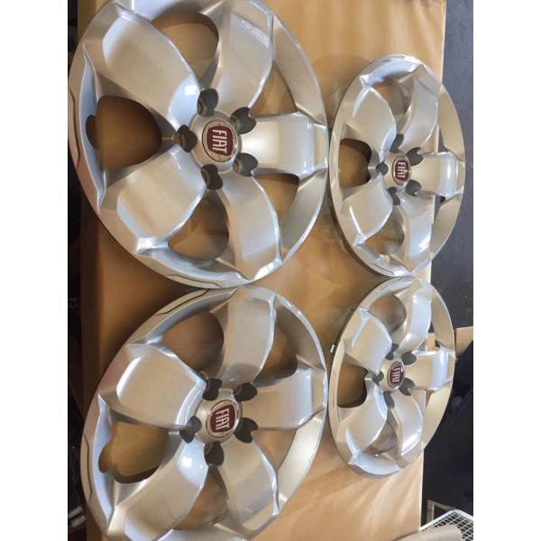 Jogo De Calotas Aro 16 Fiat Toro Original Nova