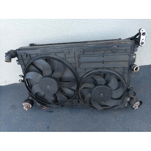 Kit Conjunto Radiador Tiguan 2.0 Tsi 2011 Á 2014 5n0121253l