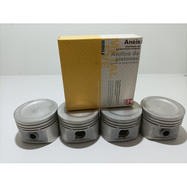 Jogo De Pistão Gol/fox 1.0 8v  2007/2008   P&a9293