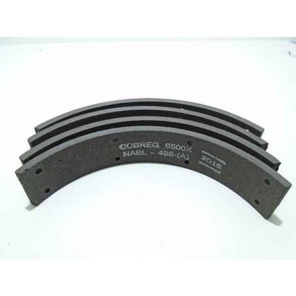 Lona De Freio Traseira Uno/premio/elba 84  Cobreq 0500x