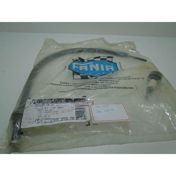 Cabo De Acelerador Palio Siena Strada Fire 1.0 1.3 8v Todos