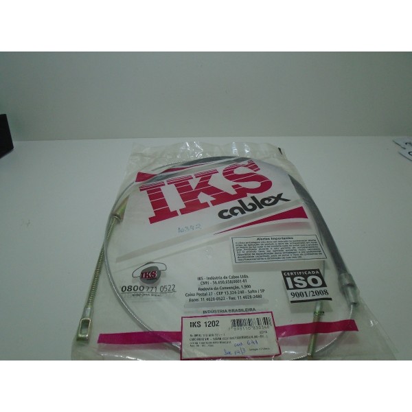 Cabo Freio De Mão Fusca 1300 1500 1600 1981 82 83 84 1710mm