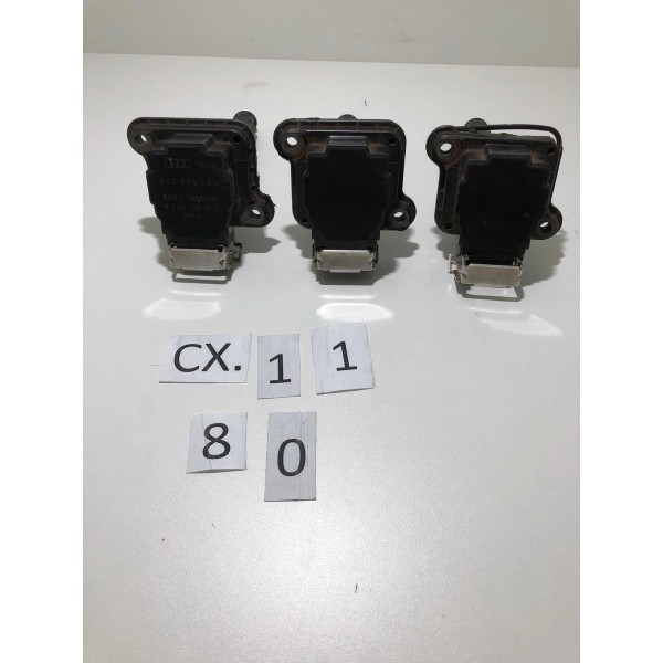 Bobina Ignição Golf Audi A3 150cv 058905105 Cada Unidade